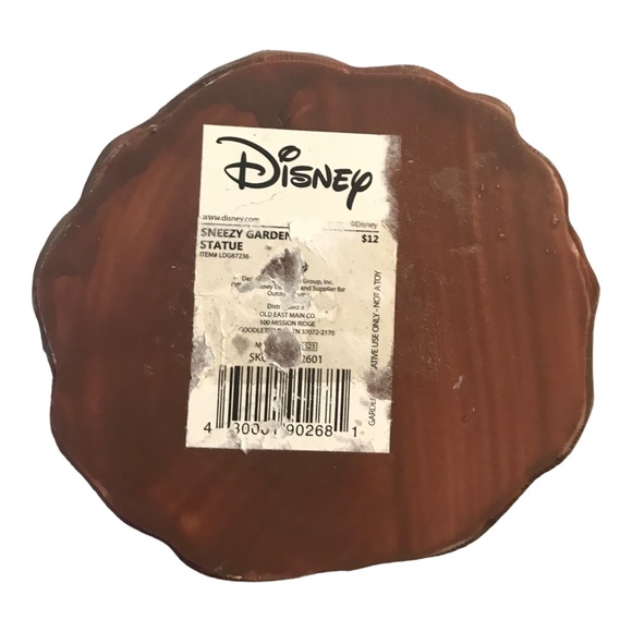 Disney Sneezy Garden Statue Figurine - Picture 6 of 6